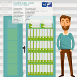Format Rubin Pro 65 Wertschutzschrank mit Schlüsselschloss